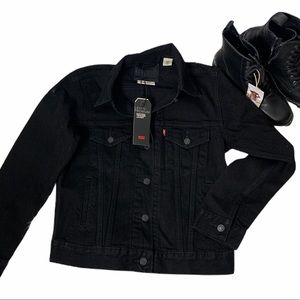Levi's Jackets & Coats - Black Denim Levis Ex Boyfriend Jacket Levi's Jackets & Coats - Black Denim Levis Ex Boyfriend Jacket